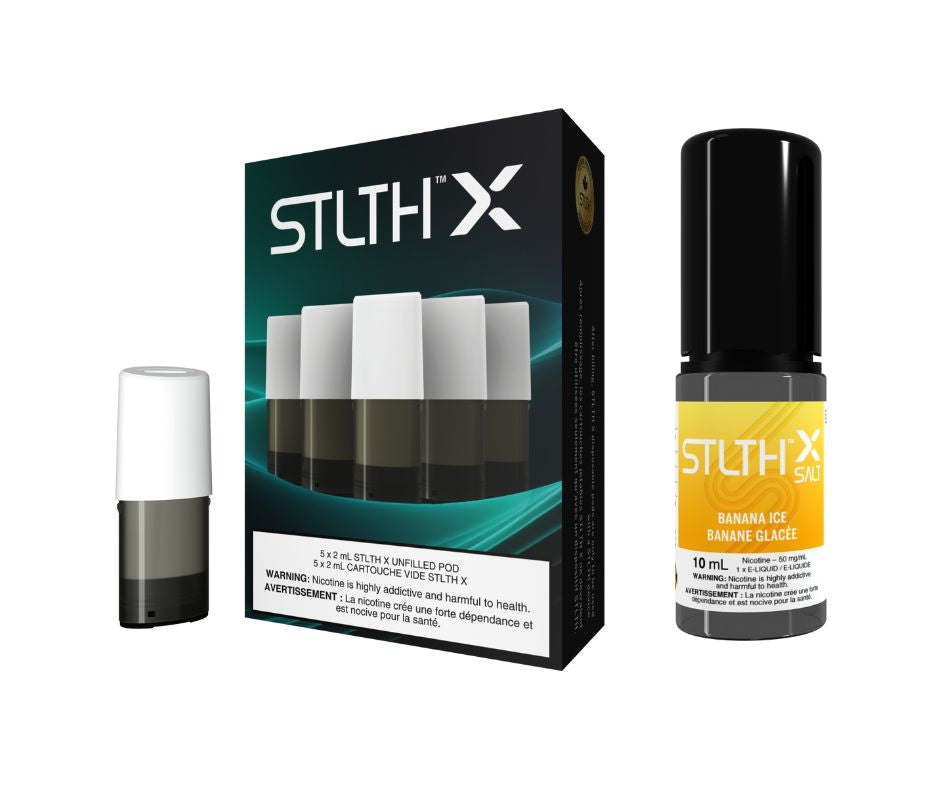 STLTH X POD & Banana Ice 10ML STLTH VAPE Morocco STLTH X POD & Banana Ice 10ML STLTH VAPE Morocco