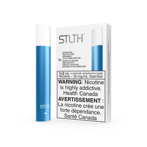 Kit de démarrage STLTH - Bleu métallisé - Double Mint 35mg