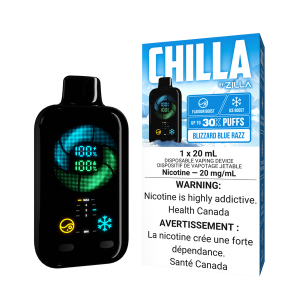 CHILLA - Blizzard Blue Razz