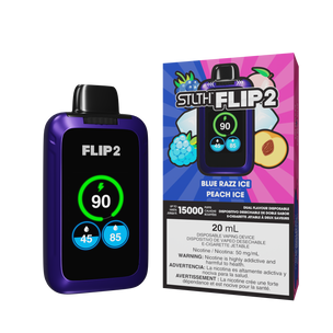 Flip 2 - Blue razz Ice - Peach Ice