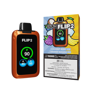 Flip 2 - Coconut Berry Ice - Orange Banana Ice