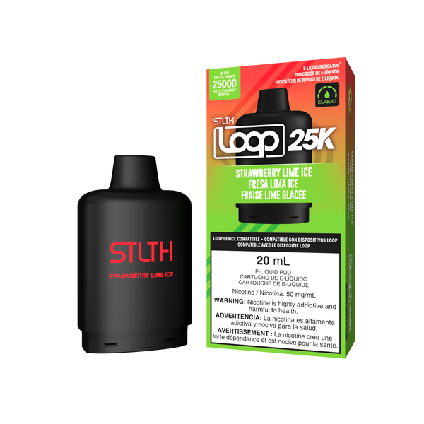 Loop 25K - Strawberry Lime Ice