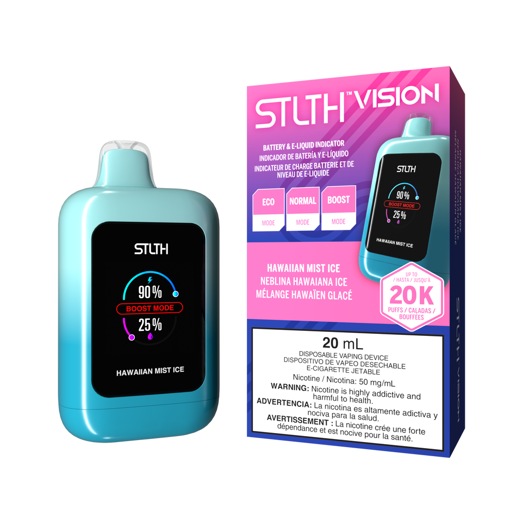 Vision - Hawaiian Mist Ice STLTH VAPE Morocco Vision - Hawaiian Mist Ice STLTH VAPE Morocco