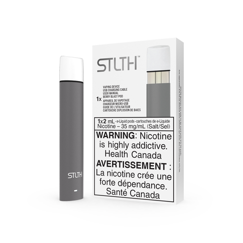 Kit de démarrage STLTH - Gris - Berry Blast 35mg